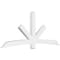 Ekena Millwork Alberta Architectural Grade PVC Gable Bracket, 108"W x 45"H x 4"D x 6"F, 10/12 Pitch GBP108X45X0406ALB00 - alternate 1